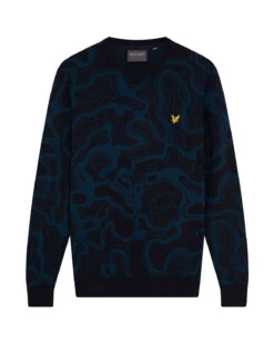 Lyle & Scott Contour Golf Pullover KN1764G -FootJ Golf Shop KN1764GS W776 5