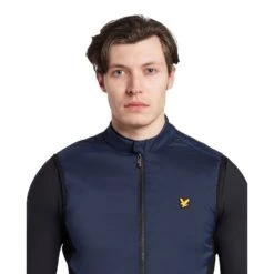 Lyle & Scott Full Zip Golf Gilet JK1380G 7 Lyle & Scott Full Zip Golf Gilet JK1380G -FootJ Golf Shop Lyle Scott Full Zip Golf Gilet JK 2
