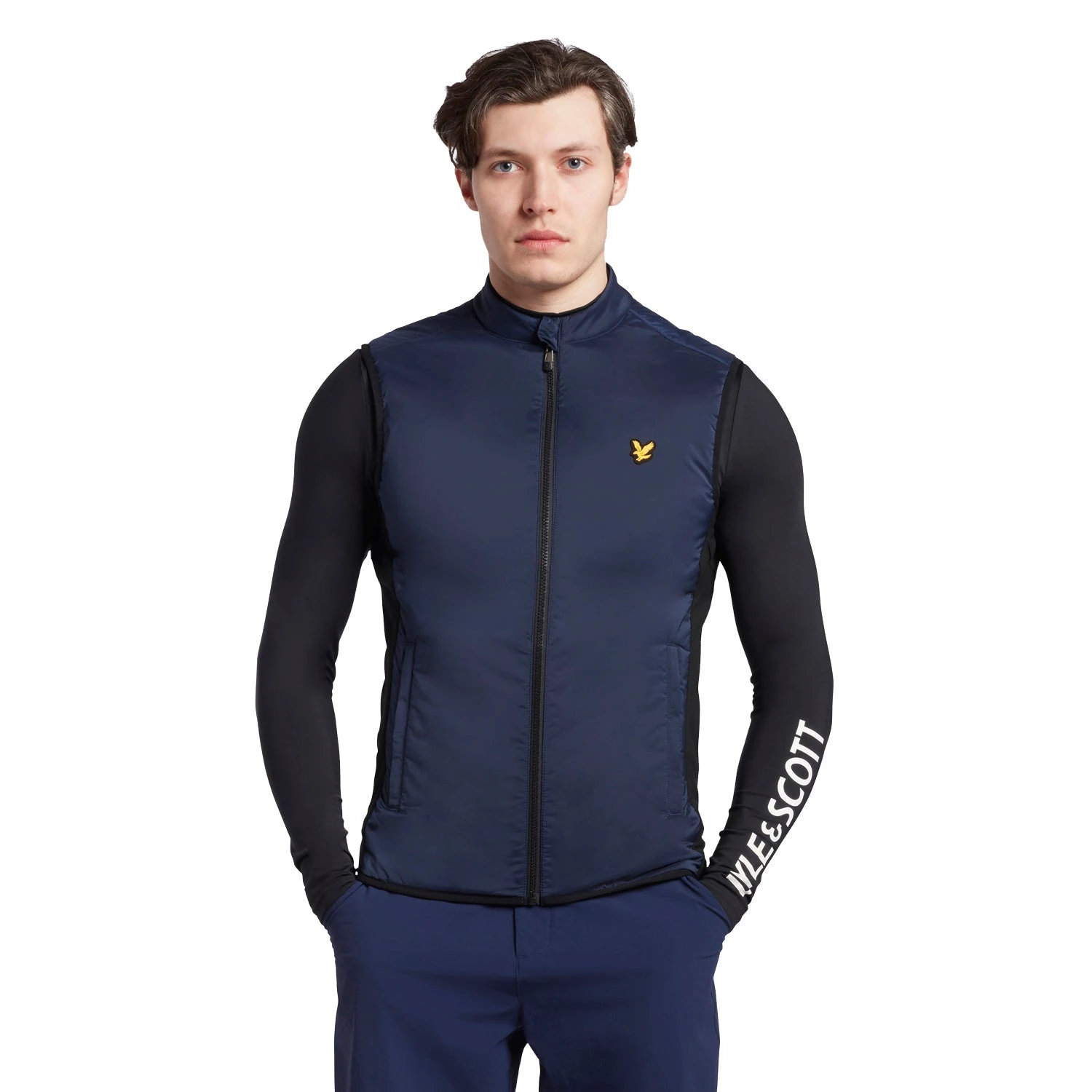 Lyle & Scott Full Zip Golf Gilet JK1380G 1 Lyle & Scott Full Zip Golf Gilet JK1380G