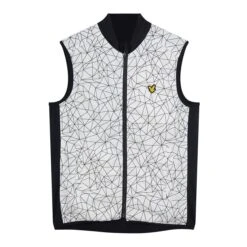 Lyle & Scott Hyper Reversible Golf Gilet JK1661G -FootJ Golf Shop Lyle Scott Hyper Reversible Golf Gilet JK 2