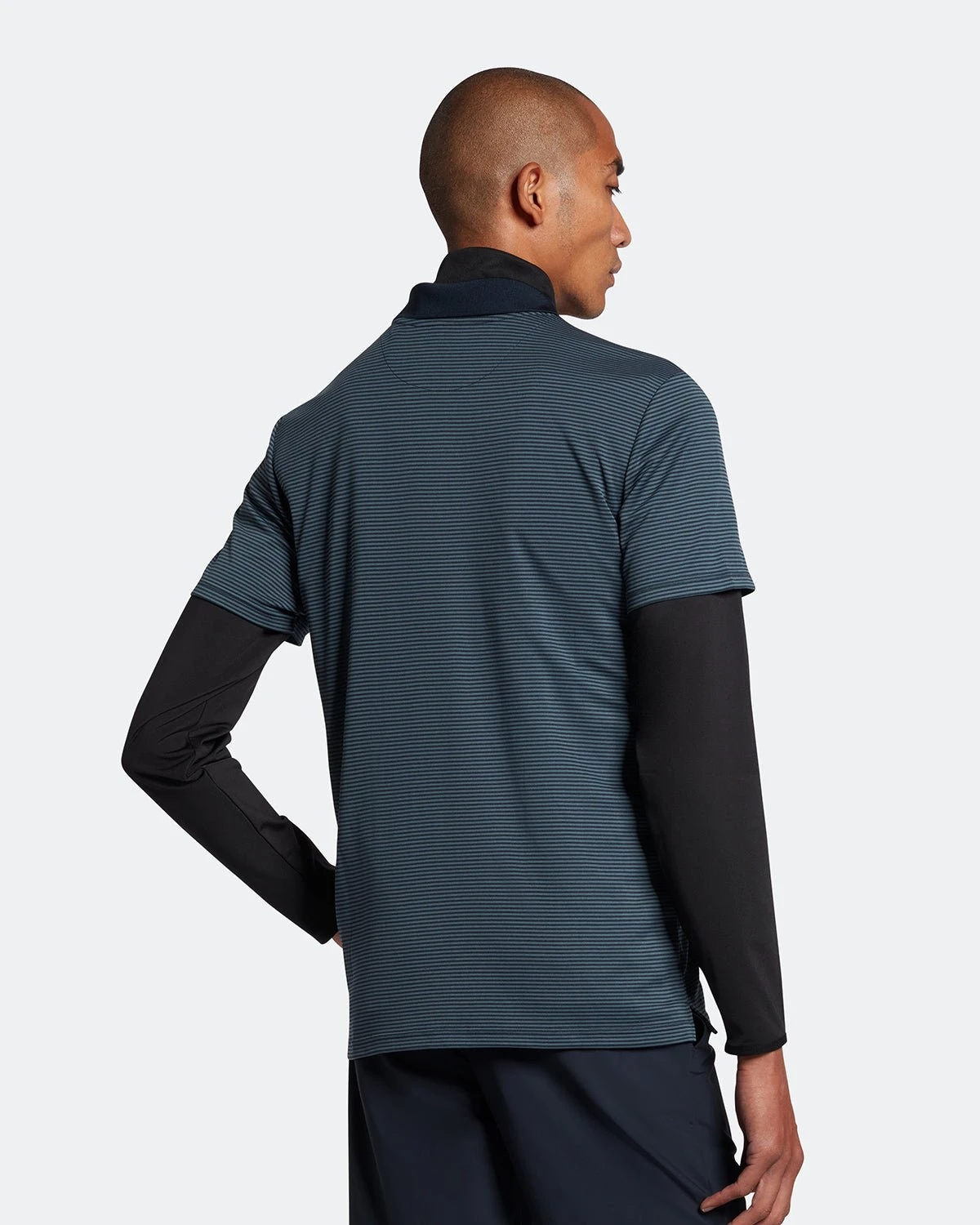 Lyle & Scott Microstripe Golf Polo Shirt SP1464GC 2 Lyle & Scott Microstripe Golf Polo Shirt SP1464GC - Image 2