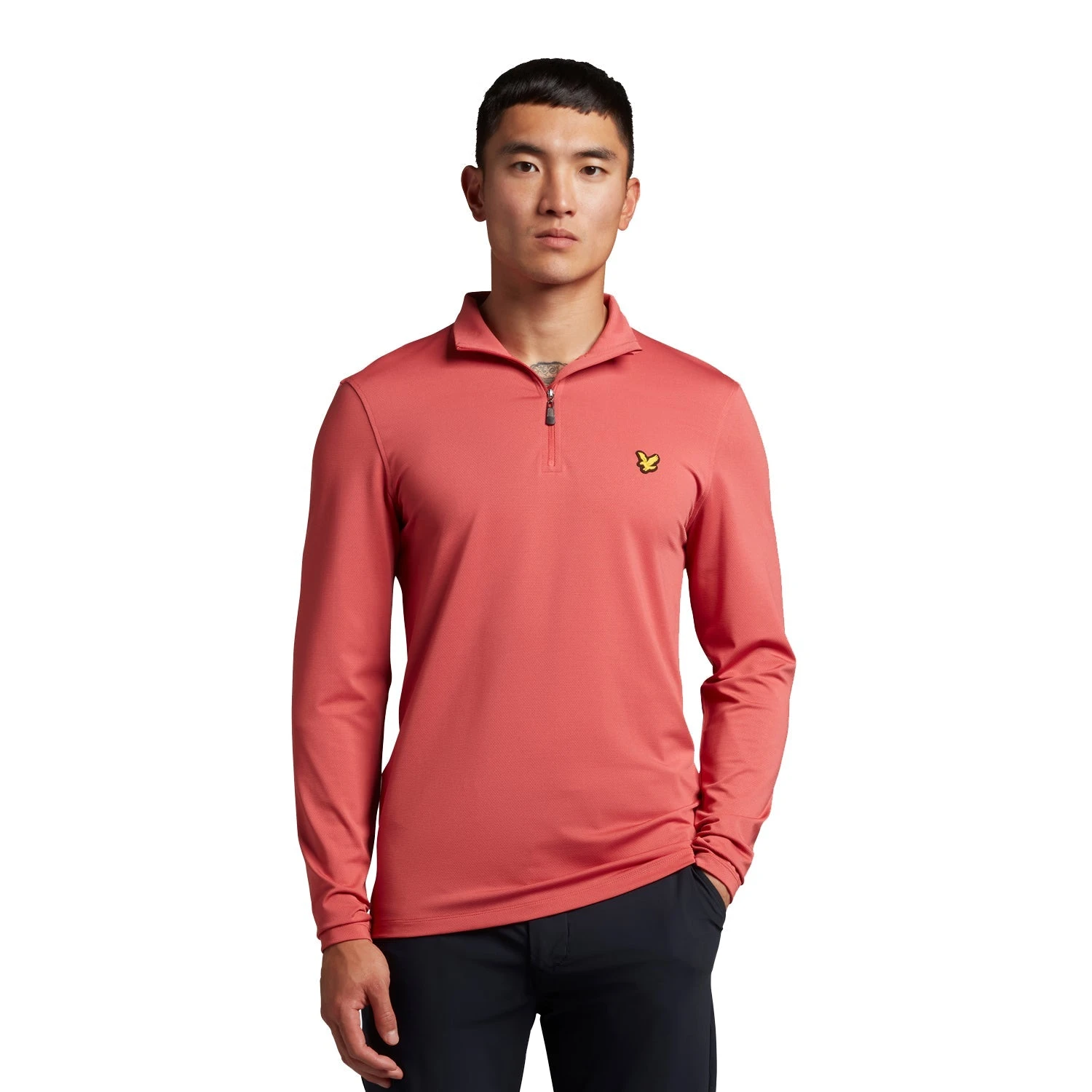 Lyle & Scott Stretch Golf Mid Layer ML1660G 1 Lyle & Scott Stretch Golf Mid Layer ML1660G