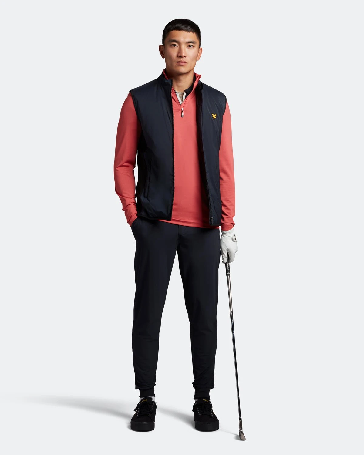 Lyle & Scott Stretch Golf Mid Layer ML1660G 5 Lyle & Scott Stretch Golf Mid Layer ML1660G - Image 5