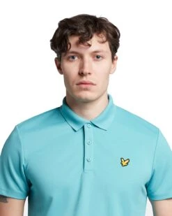 Lyle & Scott Tech Golf Polo Shirt SP1664G 6 Lyle & Scott Tech Golf Polo Shirt SP1664G -FootJ Golf Shop Lyle Scott Tech Golf Polo Shirt SP 0
