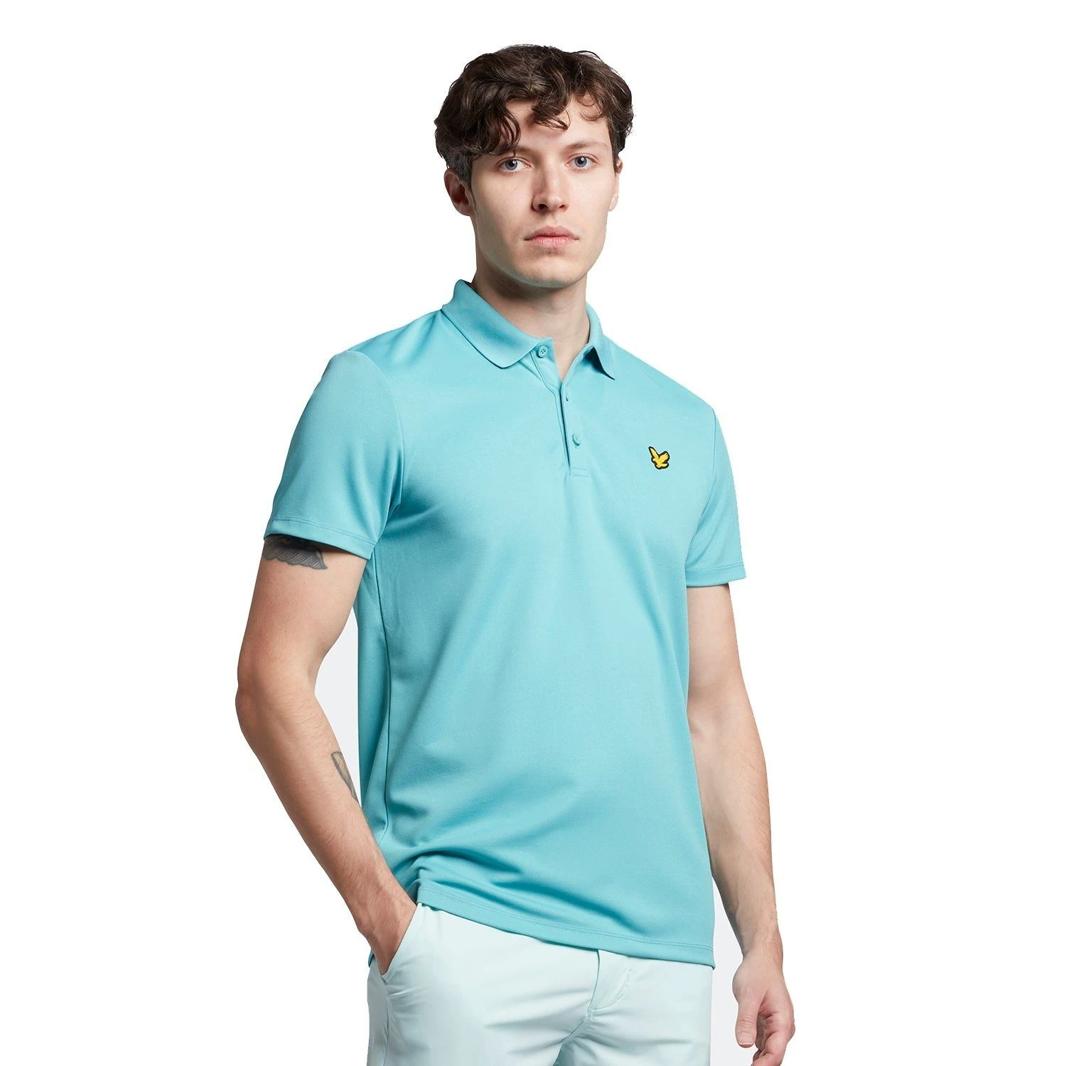 Lyle & Scott Tech Golf Polo Shirt SP1664G 1 Lyle & Scott Tech Golf Polo Shirt SP1664G
