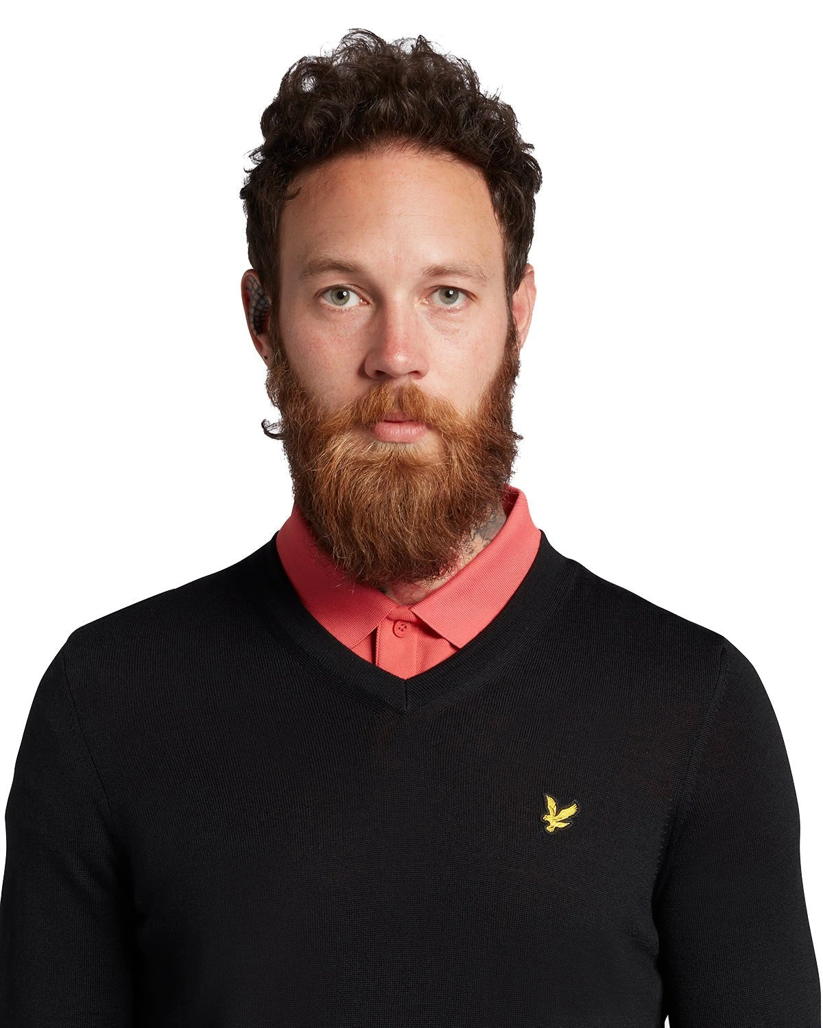 Lyle & Scott V-Neck Golf Pullover KN1040 3 Lyle & Scott V-Neck Golf Pullover KN1040 - Image 3