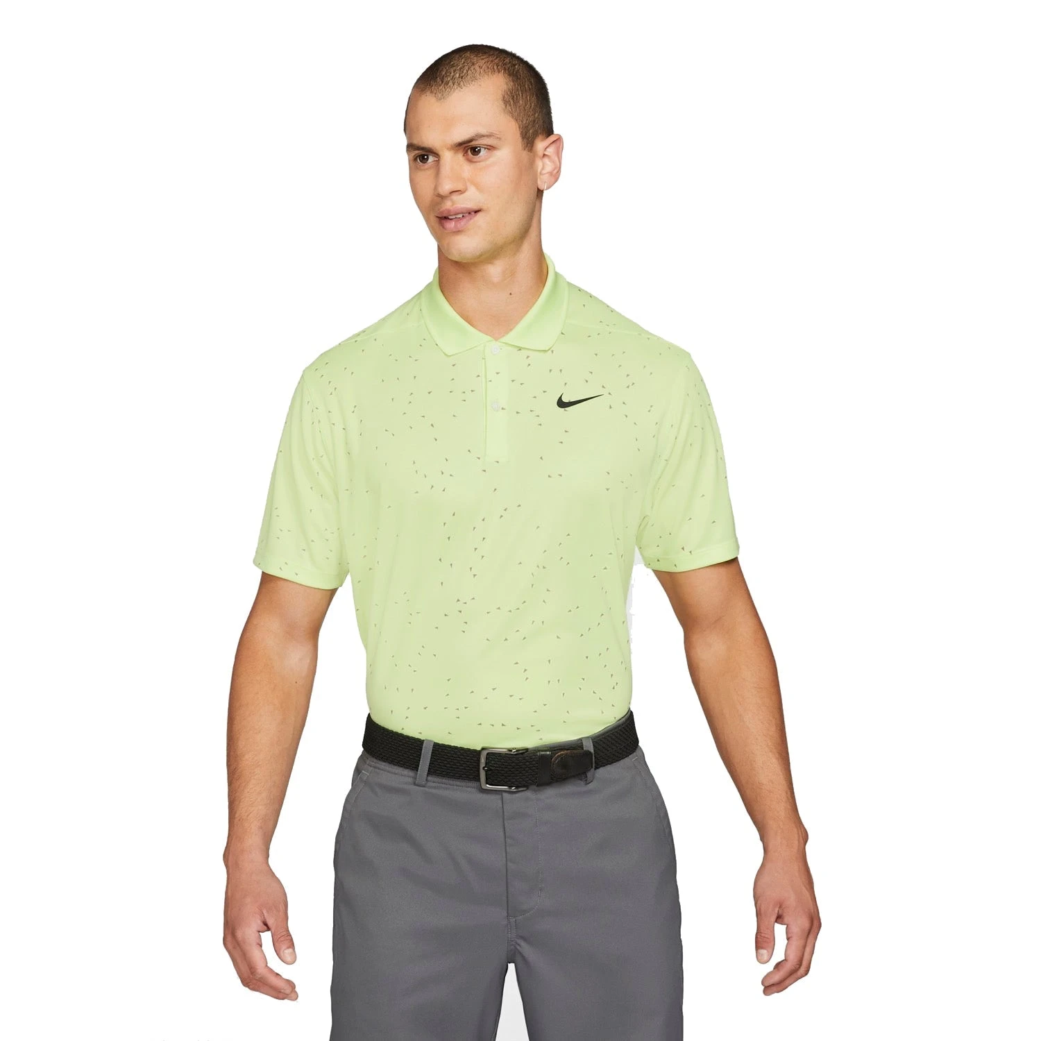 Nike Golf Dry Victory Micro Print Shirt CU9841 2 Nike Golf Dry Victory Micro Print Shirt CU9841 - Image 2