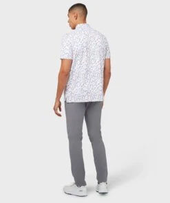 Original Penguin Whimsical Tropical Print Golf Polo Shirt OGKSC027 -FootJ Golf Shop OGKSC027 118 02 scaled 1