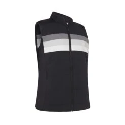 Original Penguin Insulated Mixed Media Golf Vest OGVFC036