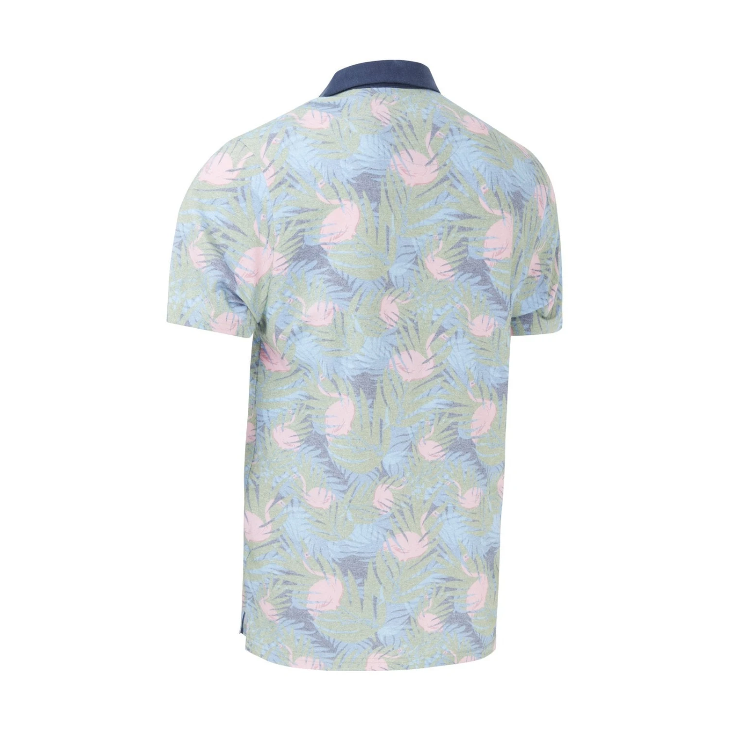 Original Penguin Flamingo Print Golf Polo Shirt OGKSC032 2 Original Penguin Flamingo Print Golf Polo Shirt OGKSC032 - Image 2
