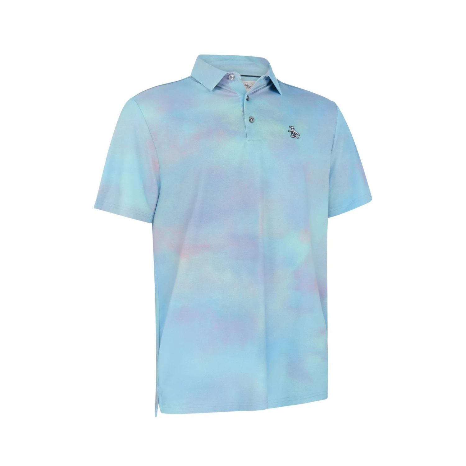 Original Penguin Tie Dye Print Golf Polo Shirt OGKSC028 1 Original Penguin Tie Dye Print Golf Polo Shirt OGKSC028