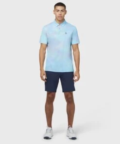 Original Penguin Tie Dye Print Golf Polo Shirt OGKSC028 6 Original Penguin Tie Dye Print Golf Polo Shirt OGKSC028 -FootJ Golf Shop Original Penguin Tie Dye Print Golf Polo Shirt OGKSC 6