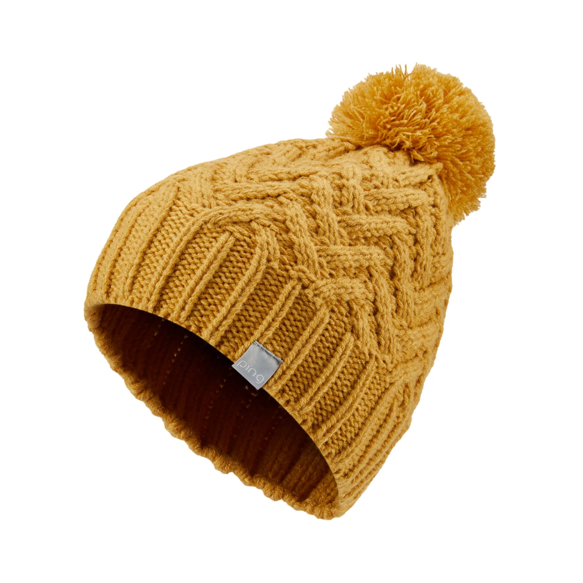 Ping Ladies Bella Bobble Golf Beanie Marina P93603 1 Ping Ladies Bella Bobble Golf Beanie Marina P93603