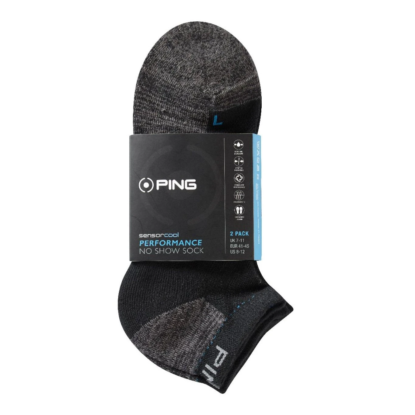 Ping Sensorcool No Show Socks (2-Pack) P03343 1 Ping Sensorcool No Show Socks (2-Pack) P03343