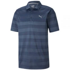 Puma Alterknit Stripe Golf Polo Shirt 597123