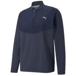 Puma Cloudspun Golf 1/4 Zip Midlayer 597588