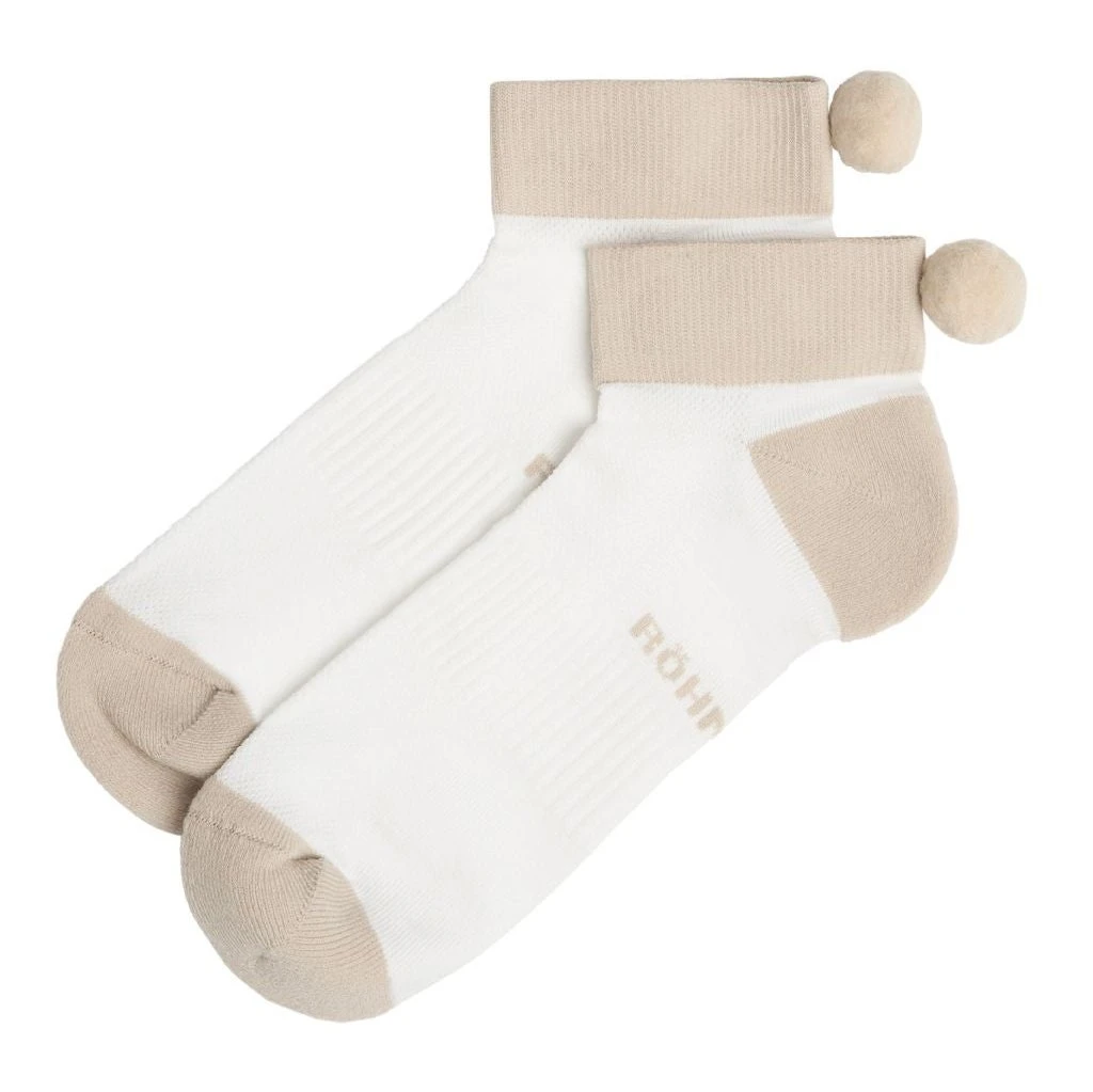 Rohnisch Ladies 2-Pack Functional Pompom Golf Socks 111131 1 Rohnisch Ladies 2-Pack Functional Pompom Golf Socks 111131