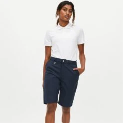 Rohnisch Ladies Cheer Bermuda Golf Shorts 111019 -FootJ Golf Shop Rohnisch Ladies Cheer Bermuda Golf Shorts 111019 1