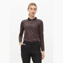 Rohnisch Ladies Sia L/S Golf Polo Shirt 110752 6 Rohnisch Ladies Sia L/S Golf Polo Shirt 110752 -FootJ Golf Shop Rohnisch Ladies Sia L S Golf Polo Shirt 110752 3