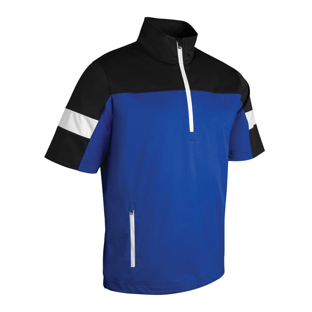 Sunderland Himalayas 1/2 Zip Short Sleeve Golf Wind Top SUNMW38 1 Sunderland Himalayas 1/2 Zip Short Sleeve Golf Wind Top SUNMW38