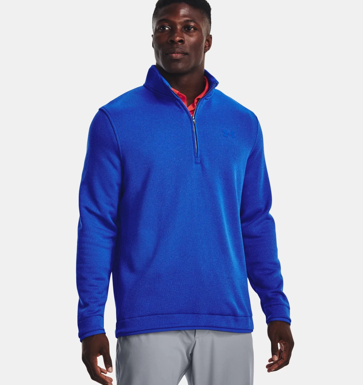 Under Armour 1/2-Zip Fleece Golf Sweater 1359971 3 Under Armour 1/2-Zip Fleece Golf Sweater 1359971 - Image 3