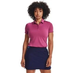 Under Armour Ladies Zinger Golf Shirt 1363949 -FootJ Golf Shop Under Armour Ladies Zinger Golf Shirt 1363949 9