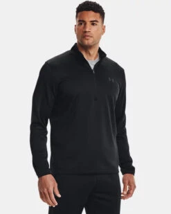 Under Armour 1/2-Zip Golf Fleece 1357145 -FootJ Golf Shop V5 1357145 001 FC