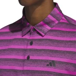 Adidas 2-Colour Stripe Golf Polo Shirt HR8010 8 Adidas 2-Colour Stripe Golf Polo Shirt HR8010 -FootJ Golf Shop adidas 2 Colour Stripe Golf Polo Shirt HR8010 2