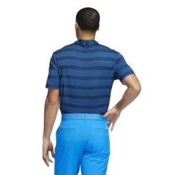 Adidas 2-Colour Stripe Golf Polo Shirt HI5179 7 Adidas 2-Colour Stripe Golf Polo Shirt HI5179 -FootJ Golf Shop adidas Colour Stripe Golf Polo Shirt HI 13