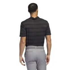 Adidas 2-Colour Stripe Golf Polo Shirt HI5180 9 Adidas 2-Colour Stripe Golf Polo Shirt HI5180 -FootJ Golf Shop adidas Colour Stripe Golf Polo Shirt HI 7