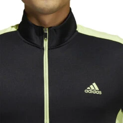 Adidas Colourblock Primegreen 1/4 Zip Golf Top HC5572 8 Adidas Colourblock Primegreen 1/4 Zip Golf Top HC5572 -FootJ Golf Shop adidas Colourblock Primegreen Zip Golf Top HC 5
