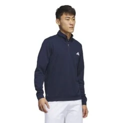 Adidas Elevated 1/4 Zip Golf Mid Layer IB6114 -FootJ Golf Shop adidas Elevated 1 4 Zip Golf Midlayer IB6114 7