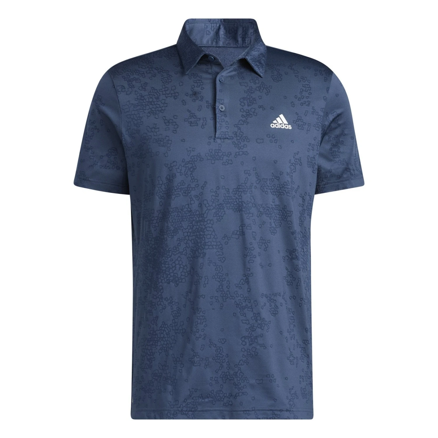 Adidas Jacquard Golf Shirt HF6617 1 Adidas Jacquard Golf Shirt HF6617