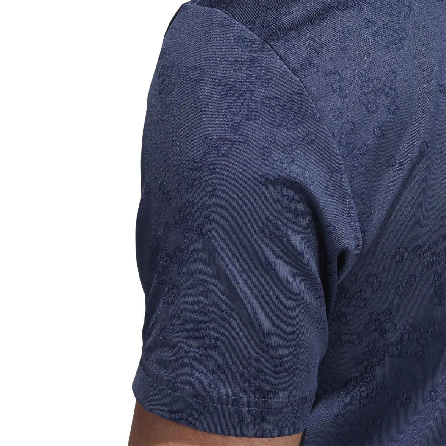 Adidas Jacquard Golf Shirt HF6617 5 Adidas Jacquard Golf Shirt HF6617 - Image 5