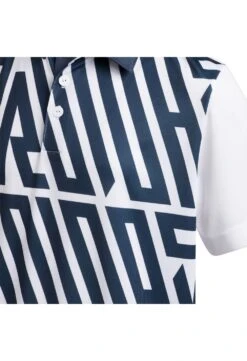 Adidas Junior Printed Polo Shirt GM4112 -FootJ Golf Shop adidas Junior Printed Polo Shirt GM4112 80