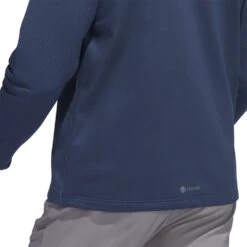 Adidas Statement 1/4 Zip Golf Mid Layer HT1322 -FootJ Golf Shop adidas Statement 1 4 Zip Golf Mid Layer HT1322 3