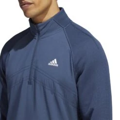 Adidas Statement 1/4 Zip Golf Mid Layer HT1322 -FootJ Golf Shop adidas Statement 1 4 Zip Golf Mid Layer HT1322 7