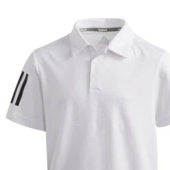 Adidas 3-Stripe Junior Golf Polo Shirt FI8673 6 Adidas 3-Stripe Junior Golf Polo Shirt FI8673 -FootJ Golf Shop adidas Stripe Junior Golf Polo Shirt FI 7