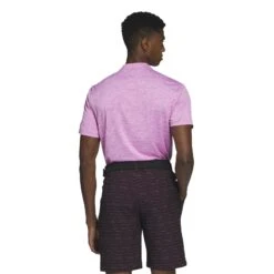 Adidas Primegreen Texture Stripe Golf Polo Shirt HR9070 -FootJ Golf Shop adidas Textured Stripe Sport Golf Polo Shirt HR9070 6