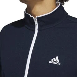 Adidas UPF Lightweight 1/4 Zip Golf Mid Layer HY5373 -FootJ Golf Shop adidas UPF Lightweight 1 4 Zip Golf Midlayer HY5373 6