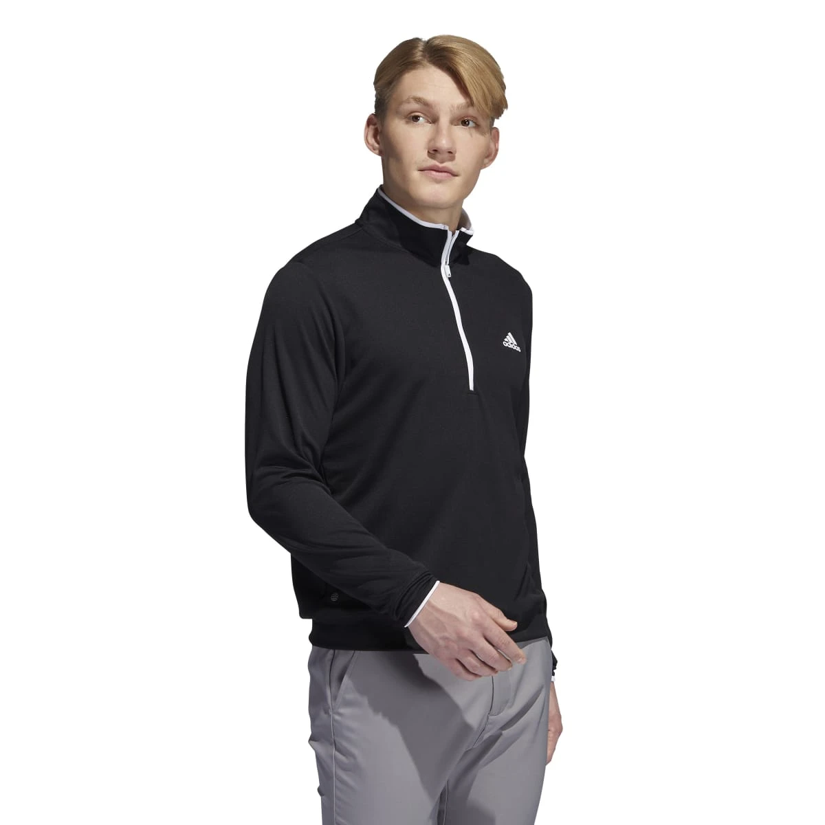 Adidas UPF Lightweight 1/4 Zip Golf Pullover HM8272 2 Adidas UPF Lightweight 1/4 Zip Golf Pullover HM8272 - Image 2