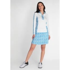 Green Lamb Ladies Kaz Long Sleeve Golf Top SG22927 -FootJ Golf Shop image324964005